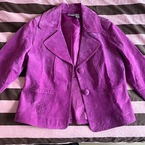 suede leather jacket